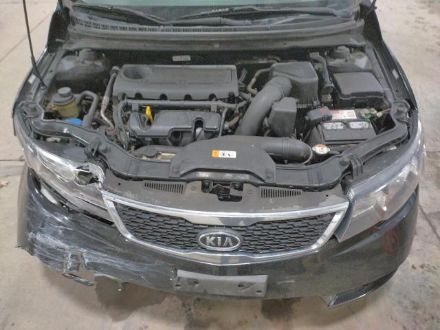 KNAFU4A25D5692378 - 2013 KIA FORTE EX BLACK photo 11