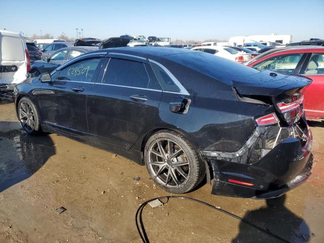 3LN6L5HC7HR611308 - 2017 LINCOLN MKZ BLACK LABEL BLACK photo 2