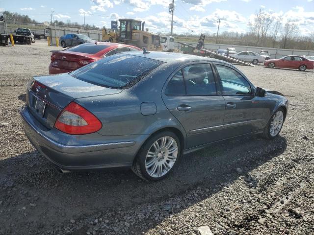 WDBUF56X58B201702 - 2008 MERCEDES-BENZ E 350 BLUE photo 3