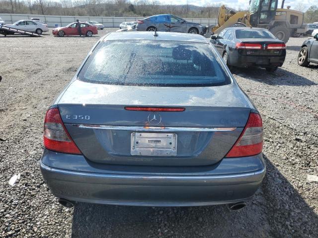 WDBUF56X58B201702 - 2008 MERCEDES-BENZ E 350 BLUE photo 6