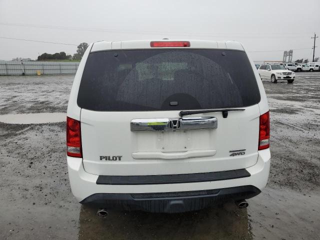 5FNYF4H39FB016750 - 2015 HONDA PILOT SE WHITE photo 6