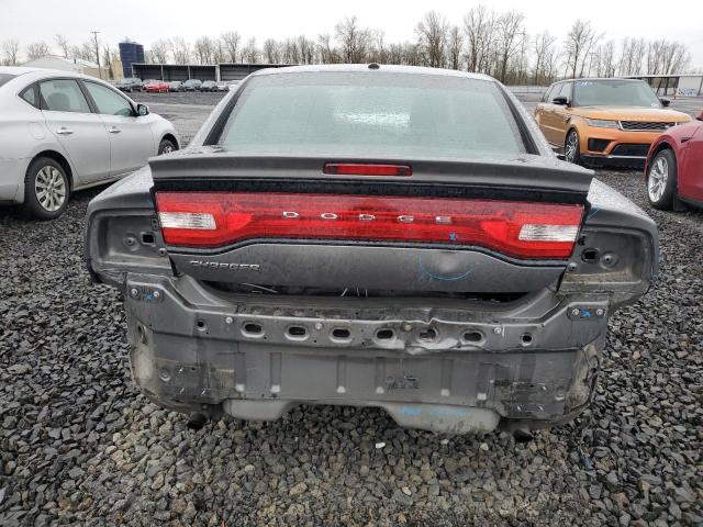 2C3CDXHG5CH207144 - 2012 DODGE CHARGER SXT GRAY photo 6