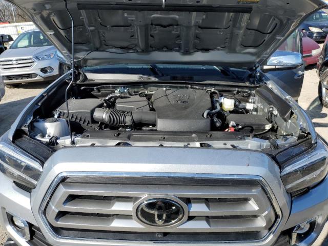 3TMGZ5AN4NM506124 - 2022 TOYOTA TACOMA DOUBLE CAB SILVER photo 11