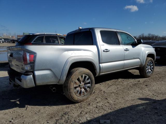 3TMGZ5AN4NM506124 - 2022 TOYOTA TACOMA DOUBLE CAB SILVER photo 3