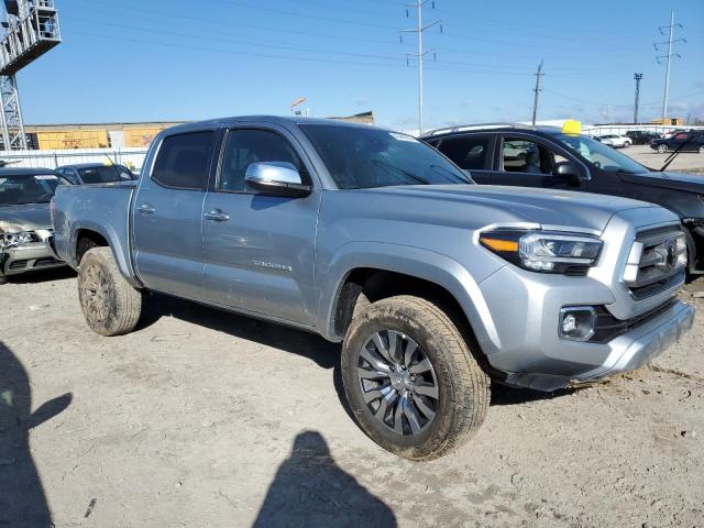 3TMGZ5AN4NM506124 - 2022 TOYOTA TACOMA DOUBLE CAB 银色 照片 4