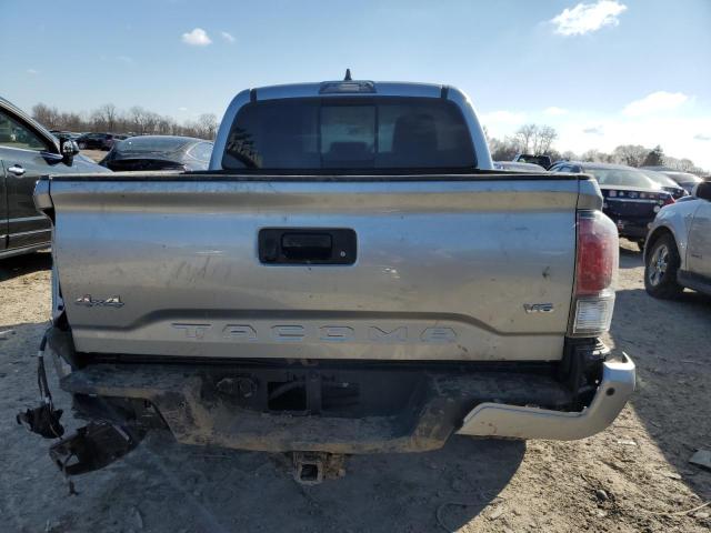 3TMGZ5AN4NM506124 - 2022 TOYOTA TACOMA DOUBLE CAB 银色 照片 6