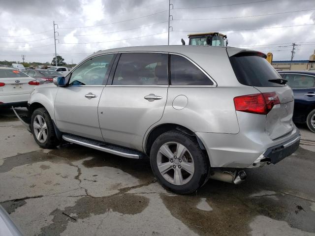 2HNYD2H39DH507282 - 2013 ACURA MDX TECHNOLOGY SILVER photo 2