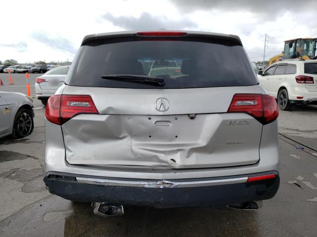 2HNYD2H39DH507282 - 2013 ACURA MDX TECHNOLOGY SILVER photo 6