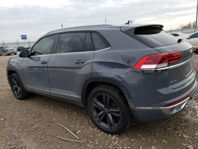 1V2RE2CA8MC218005 - 2021 VOLKSWAGEN ATLAS CROS SE ნაცრისფერი ფოტო 2