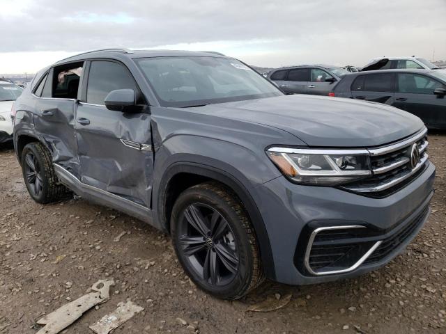 1V2RE2CA8MC218005 - 2021 VOLKSWAGEN ATLAS CROS SE ნაცრისფერი ფოტო 4