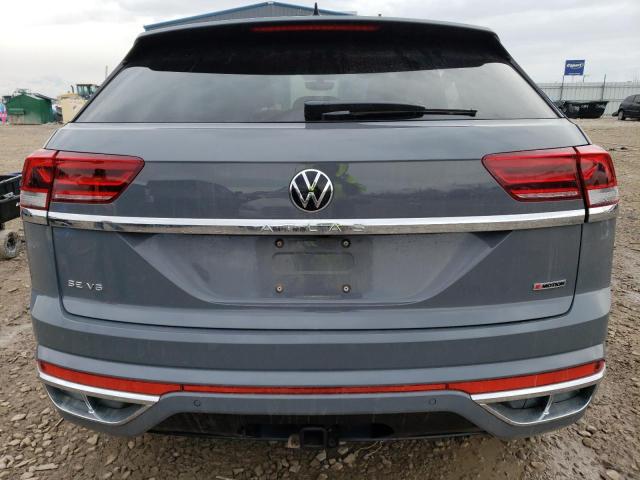 1V2RE2CA8MC218005 - 2021 VOLKSWAGEN ATLAS CROS SE ნაცრისფერი ფოტო 6