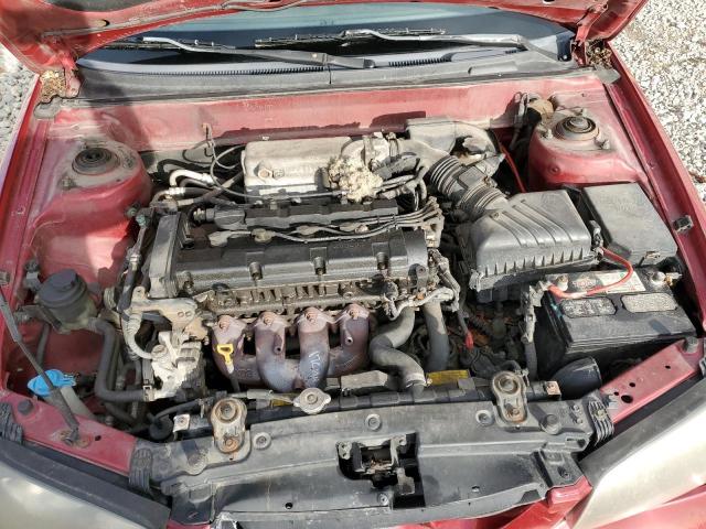 KMHDN46D14U712564 - 2004 HYUNDAI ELANTRA GLS MAROON photo 11