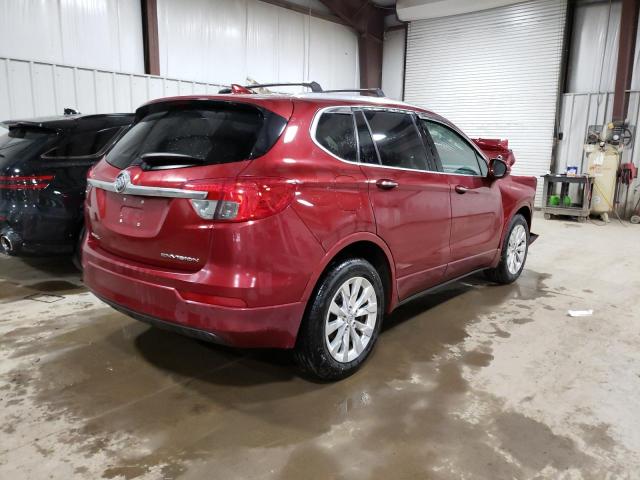 LRBFX1SA2JD017358 - 2018 BUICK ENVISION ESSENCE Qırmızı foto 3