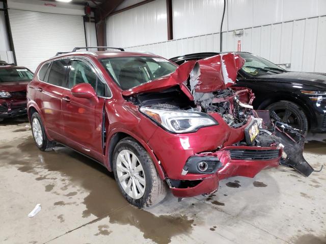 LRBFX1SA2JD017358 - 2018 BUICK ENVISION ESSENCE Qırmızı foto 4