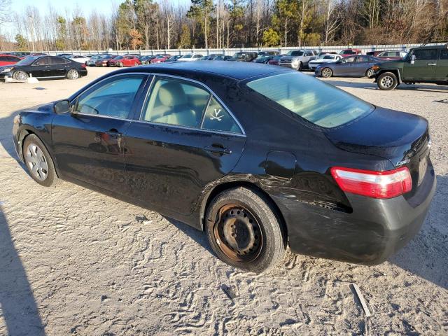 4T1BE46K37U142450 - 2007 TOYOTA CAMRY CE BLACK photo 2