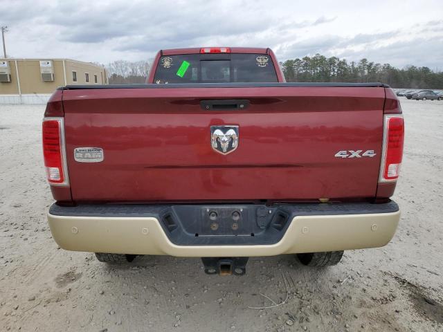 3C6UR5LL9GG203346 - 2016 RAM 2500 LONGHORN BURGUNDY photo 6