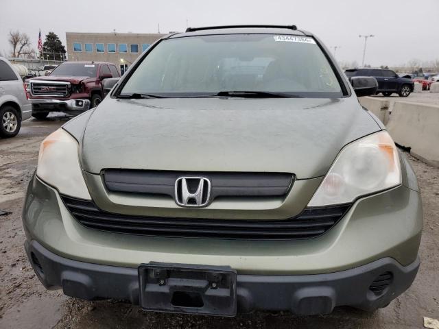 JHLRE38328C029313 - 2008 HONDA CR-V LX GREEN photo 5