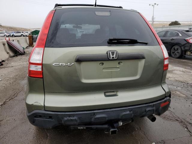 JHLRE38328C029313 - 2008 HONDA CR-V LX GREEN photo 6