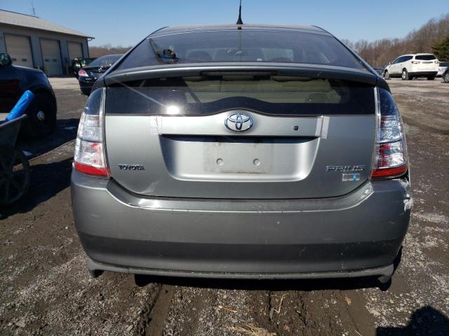 JTDKB20U753115380 - 2005 TOYOTA PRIUS GRAY photo 6