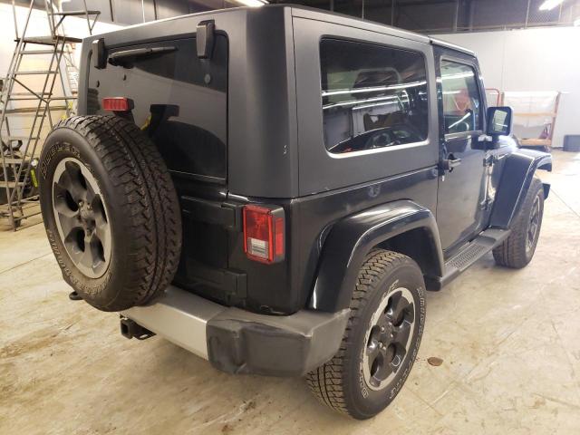 1J8FA541X9L716139 - 2009 JEEP WRANGLER SAHARA BLACK photo 4