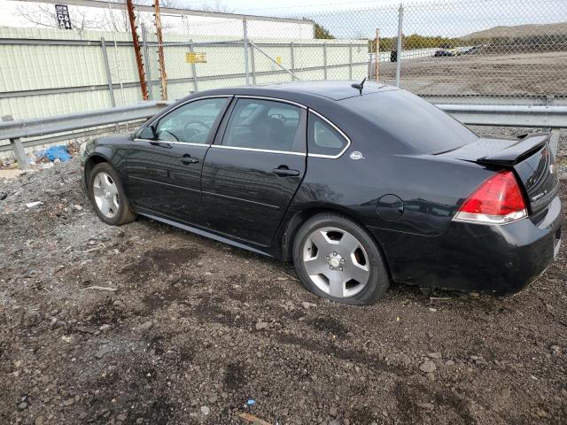 2G1WV58N881369321 - 2008 CHEVROLET IMPALA 50TH ANNIVERSARY BLACK photo 2