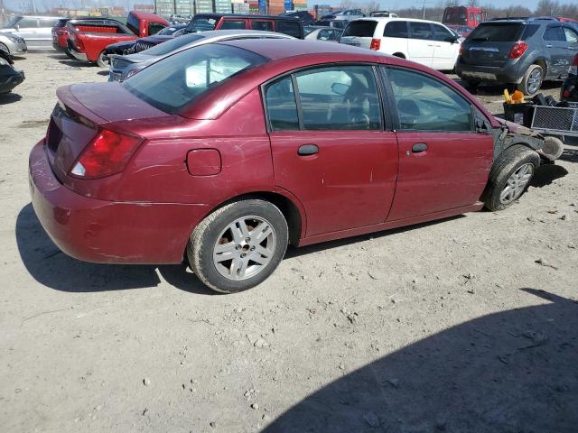 1G8AG52F04Z105244 - 2004 SATURN ION LEVEL 1 RED photo 3