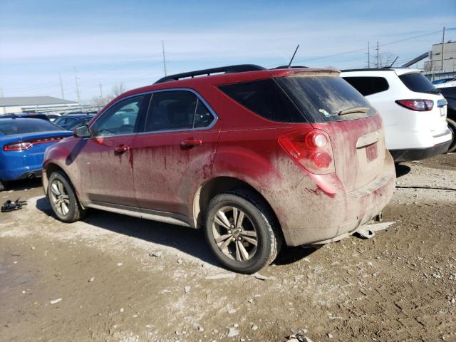 2GNALBEK5F6421852 - 2015 CHEVROLET EQUINOX LT RED photo 2