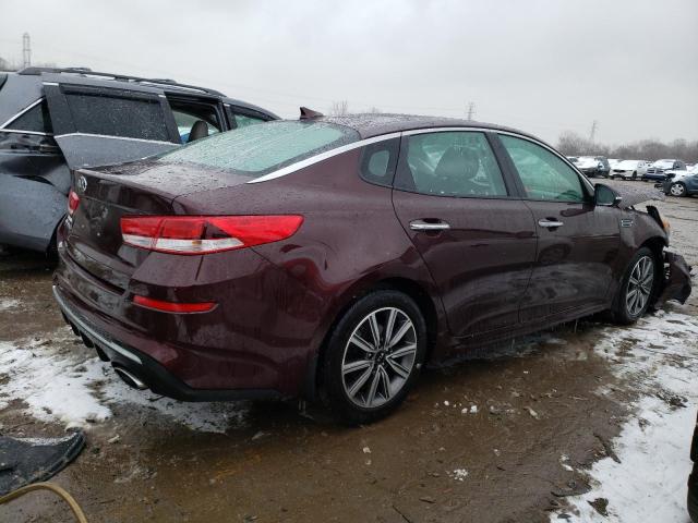 5XXGT4L35KG357078 - 2019 KIA OPTIMA LX BURGUNDY photo 3