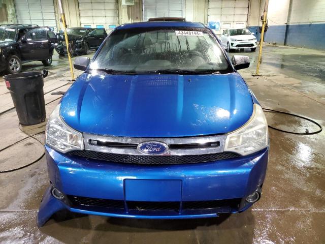 1FAHP3HN9BW176406 - 2011 FORD FOCUS SEL BLUE photo 5