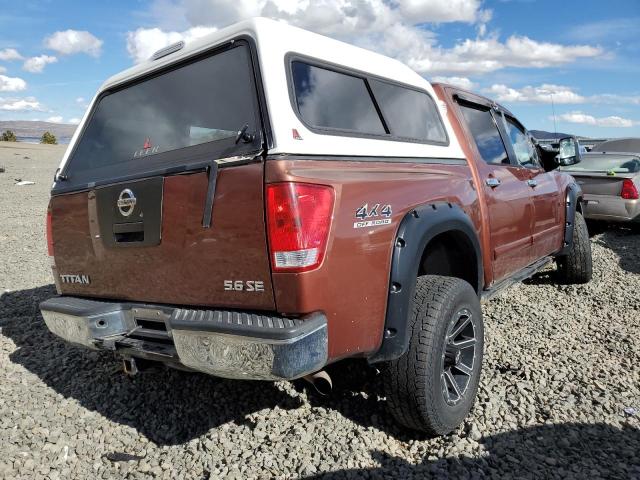 1N6AA07B74N502888 - 2004 NISSAN TITAN XE BROWN photo 3