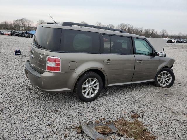 2FMGK5B84EBD45509 - 2014 FORD FLEX SE TAN photo 3