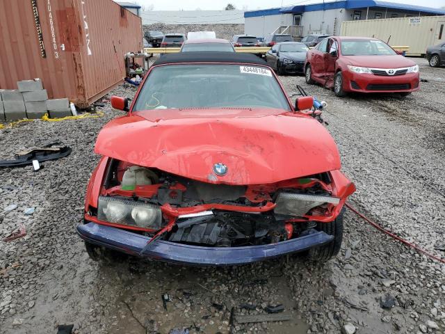 WBABJ632XRJD34212 - 1994 BMW 325 IC AUTOMATIC Կարմիր լուսանկար 5