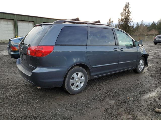 5TDZK23C88S136257 - 2008 TOYOTA SIENNA CE BLUE photo 3