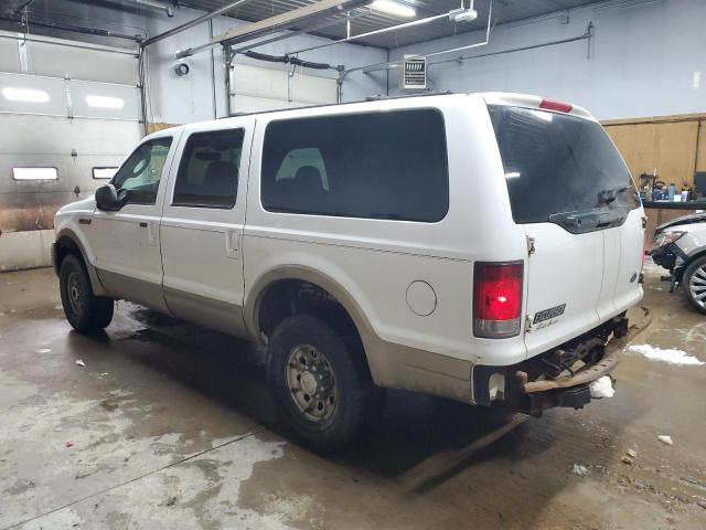 1FMNU45S35EC50656 - 2005 FORD EXCURSION EDDIE BAUER WHITE photo 2