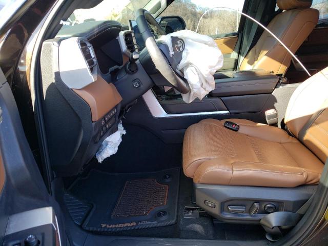 5TFMC5EC4NX001904 - 2022 TOYOTA TUNDRA CREWMAX PLATINUM Braun Foto 7