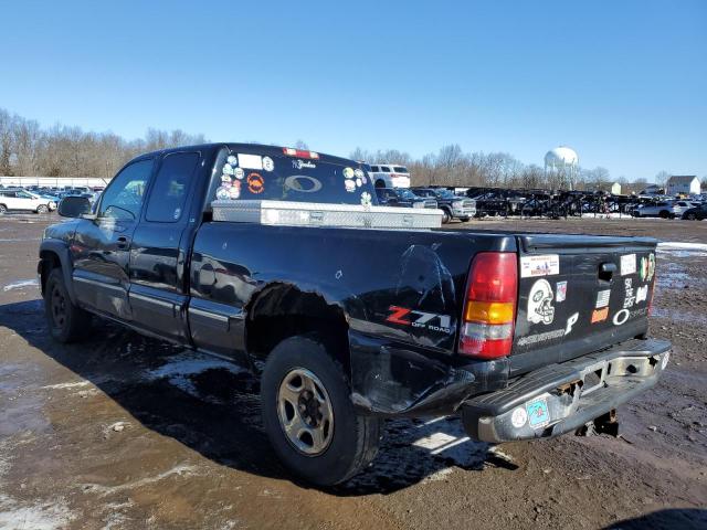 1GCEK19V02E226758 - 2002 CHEVROLET SILVERADO K1500 BLACK photo 2