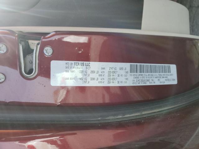 2C4RC1BG8JR120067 - 2018 CHRYSLER PACIFICA TOURING L Qırmızı foto 13