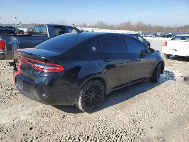 1C3CDFAA2FD180924 - 2015 DODGE DART SE BLACK photo 3