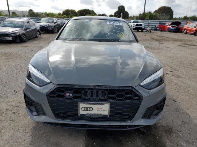 WAUC4CF54MA020979 - 2021 AUDI S5 PREMIUM PLUS 灰色 照片 5