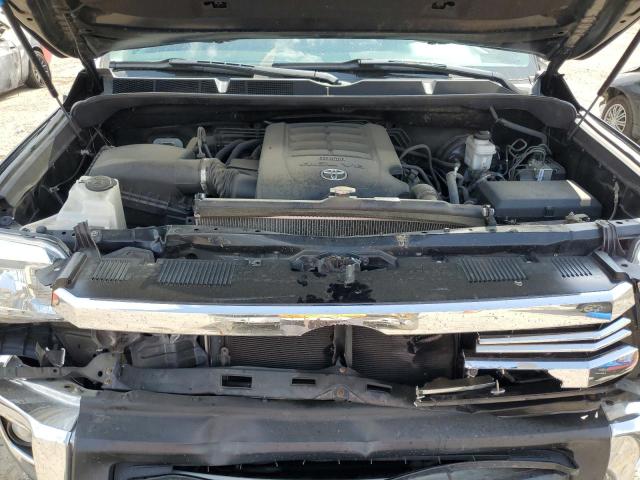 5TFRM5F10HX112891 - 2017 TOYOTA TUNDRA DOUBLE CAB SR/SR5 BLACK photo 11