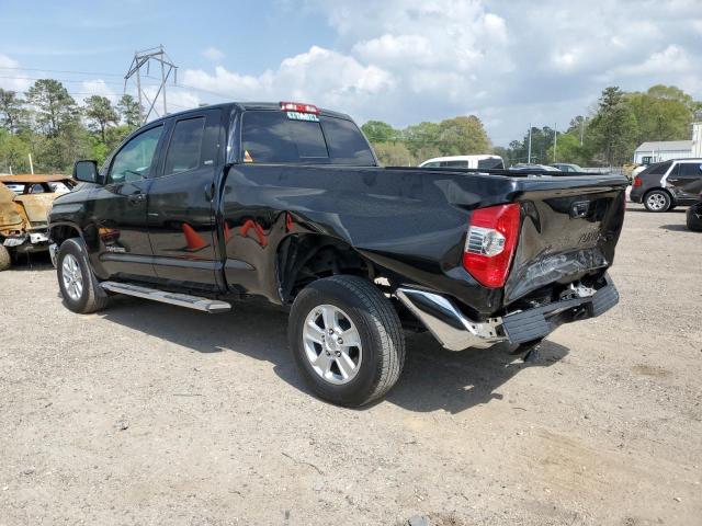 5TFRM5F10HX112891 - 2017 TOYOTA TUNDRA DOUBLE CAB SR/SR5 BLACK photo 2