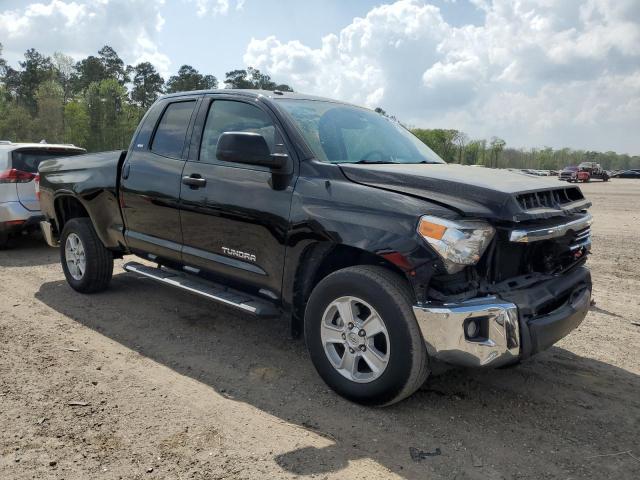 5TFRM5F10HX112891 - 2017 TOYOTA TUNDRA DOUBLE CAB SR/SR5 BLACK photo 4