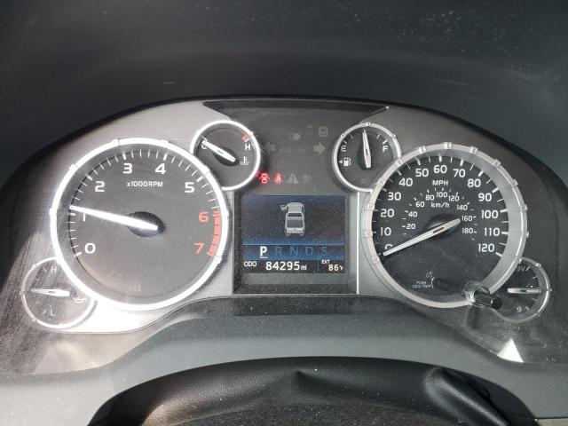 5TFRM5F10HX112891 - 2017 TOYOTA TUNDRA DOUBLE CAB SR/SR5 BLACK photo 9