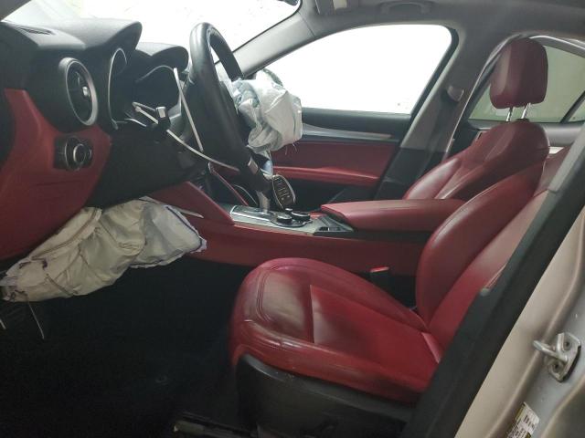 ZASFAKPN4J7B92799 - 2018 ALFA ROMEO STELVIO SPORT ვერცხლისფერი ფოტო 7