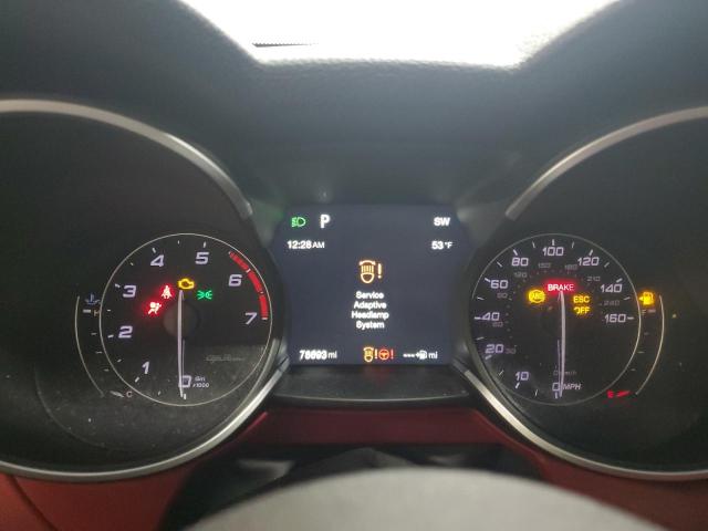 ZASFAKPN4J7B92799 - 2018 ALFA ROMEO STELVIO SPORT ვერცხლისფერი ფოტო 9