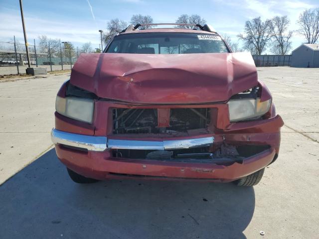 2HJYK16506H524383 - 2006 HONDA RIDGELINE RTL MAROON photo 5