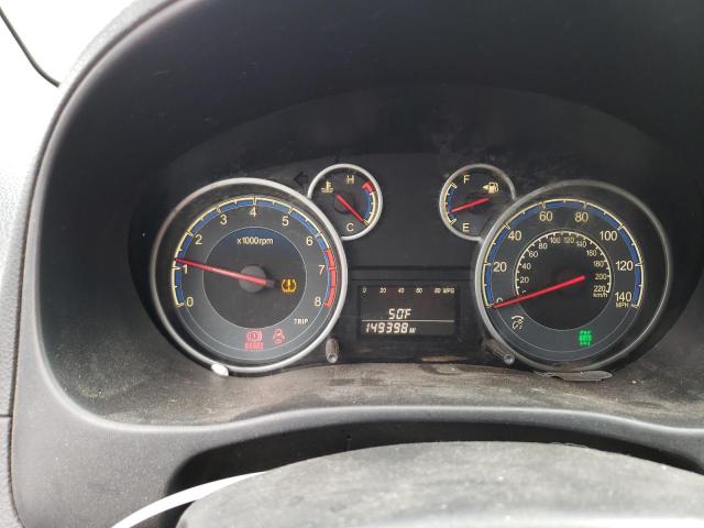 JS2YB5A38B6304394 - 2011 SUZUKI SX4 SILVER photo 9