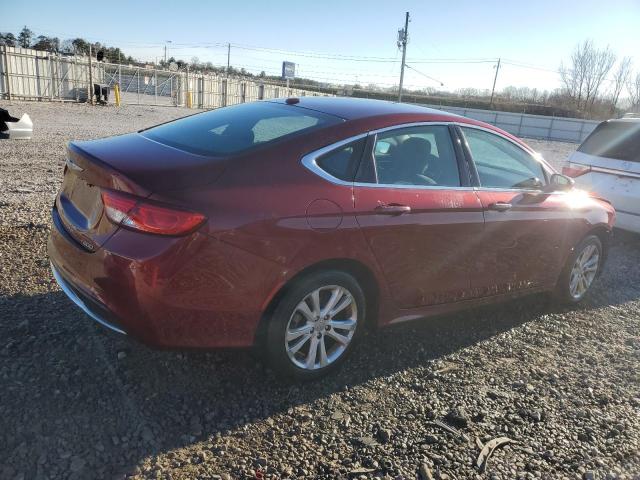 1C3CCCAB0FN595602 - 2015 CHRYSLER 200 LIMITED MAROON photo 3