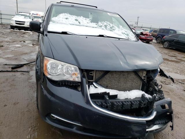 2C4RC1BG8ER395797 - 2014 CHRYSLER TOWN & COU TOURING GRAY photo 5