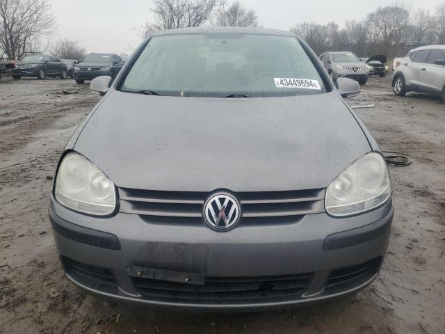 WVWBR71K97W188631 - 2007 VOLKSWAGEN RABBIT GRAY photo 5